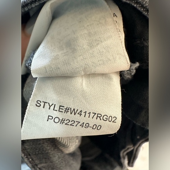 Prana Women’s 6 / 28 gray black jeans Style W4117RG02 - Picture 4 of 5